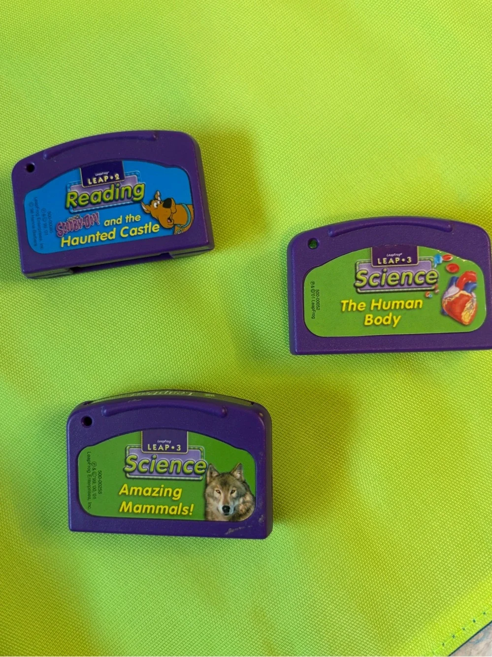 LeapFrog LeapPad Learning System Bundle Games Carry Case Stylus